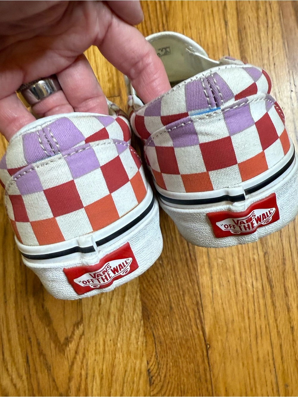 Vans ColorBlock Slip Ons - Picture 7 of 9